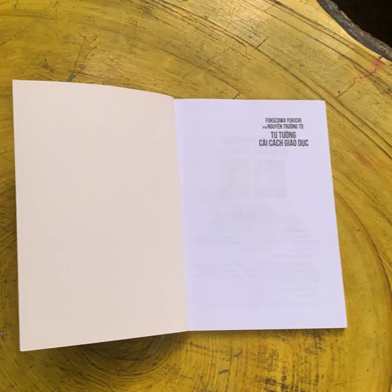 FUKUZAWA YUKICHI & NGUYỄN TRƯỜNG TỘ TƯ TƯỞNG CẢI CÁCH GIÁO DỤC -  745419