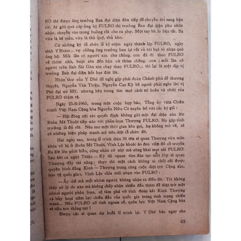 FULRO TẬP ĐOÀN TỘI PHẠM - NGÔN VĨNH  1000756