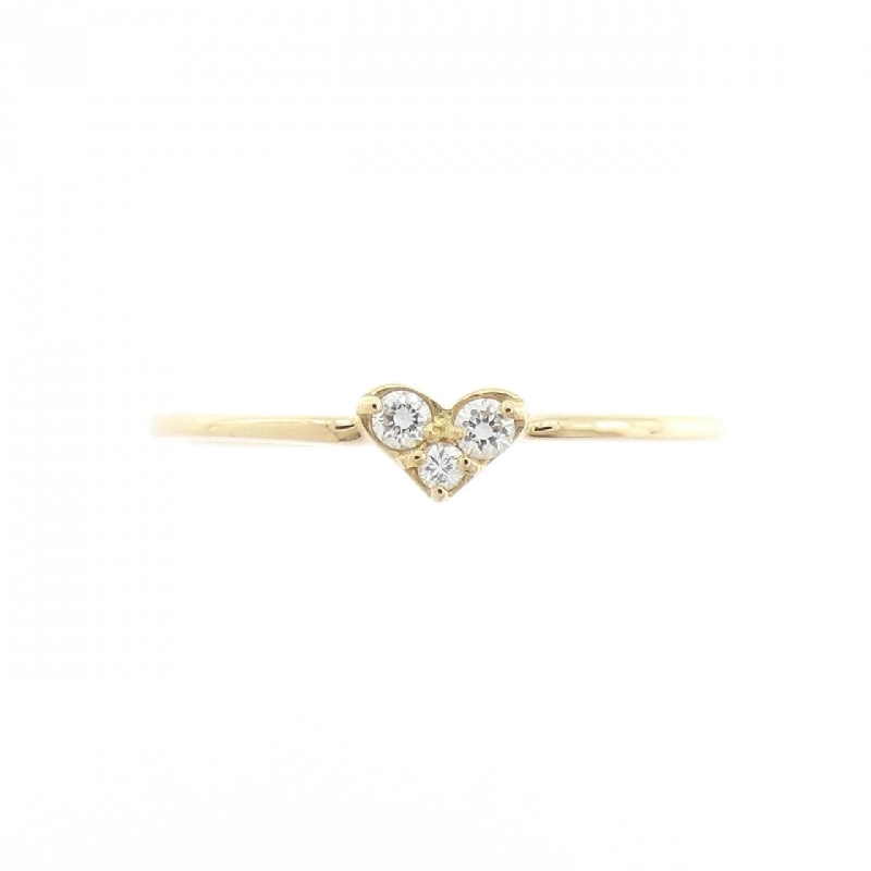 Nhẫn kim cương hình trái tim K18YG 0.05CT - Hàng hiệu chính hãng 851494