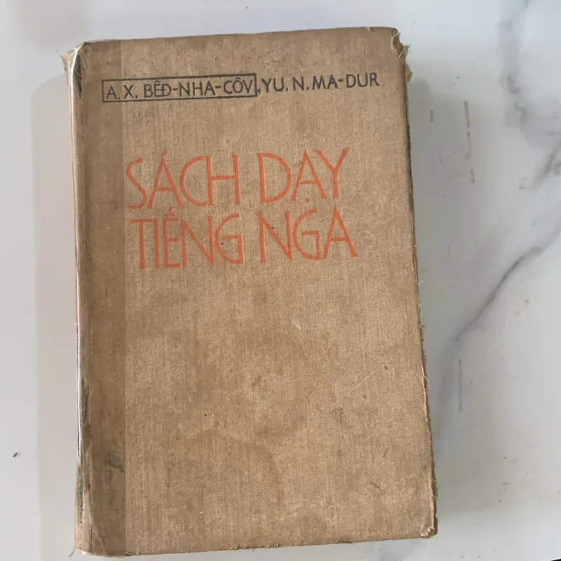 Sách dạy tự học tiếng Nga, A. X. BÊĐ-NHA-CÔV, YU. N.MA-DUR 708796