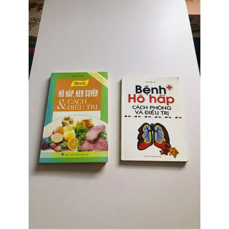 2 CUỐN VỀ BỆNH HÔ HẤP, HEN SUYỄN  594497