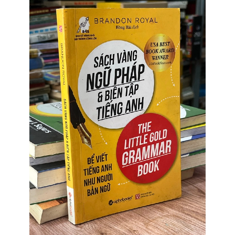 Sách Vàng Ngữ Pháp & Biên Tập Tiếng Anh - Brandon Royal 465409