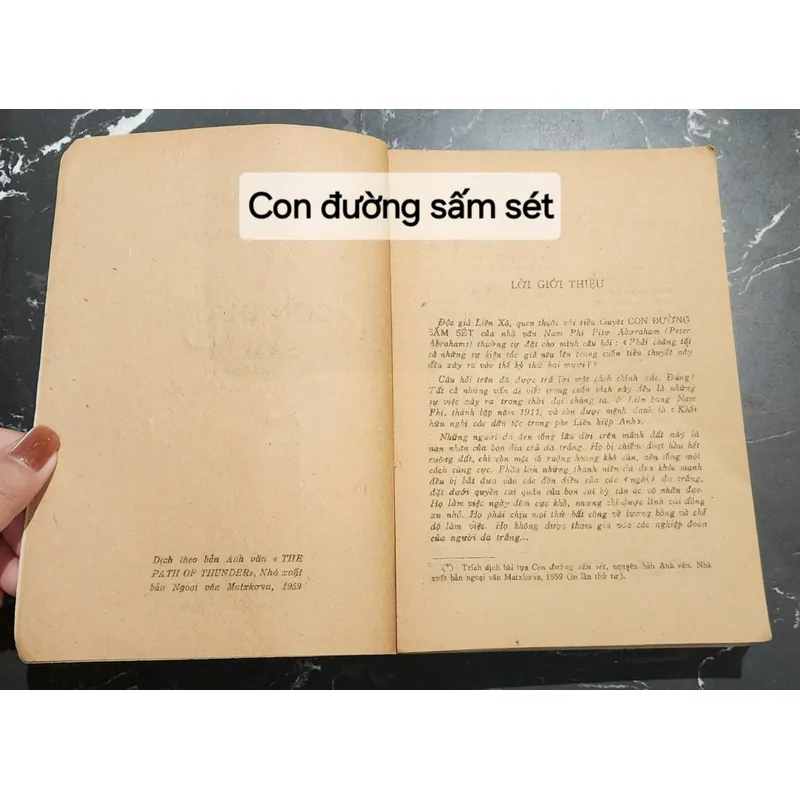CON ĐƯỜNG SẤM SÉT (The path of thunder), Tác giả: Peter Abrahams 705078
