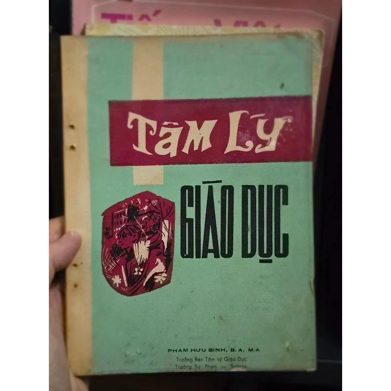 Tâm lý giáo dục - Sách xưa Sài Gòn xb trước 75 446880