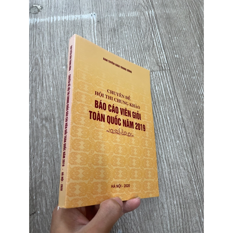 Chuyên đề hội thi chung khảo báo cáo viên giỏi toàn quốc năm 2019 324883