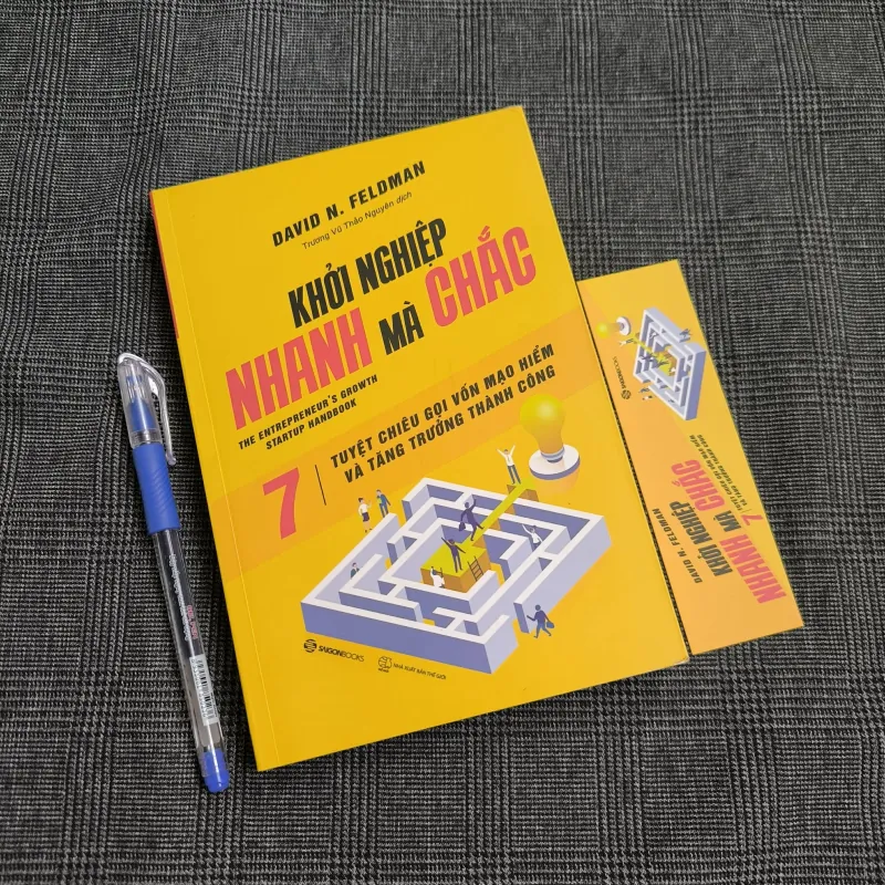 Khởi Nghiệp Nhanh Mà Chắc - David N.Feldman - Kèm Bookmark 557512