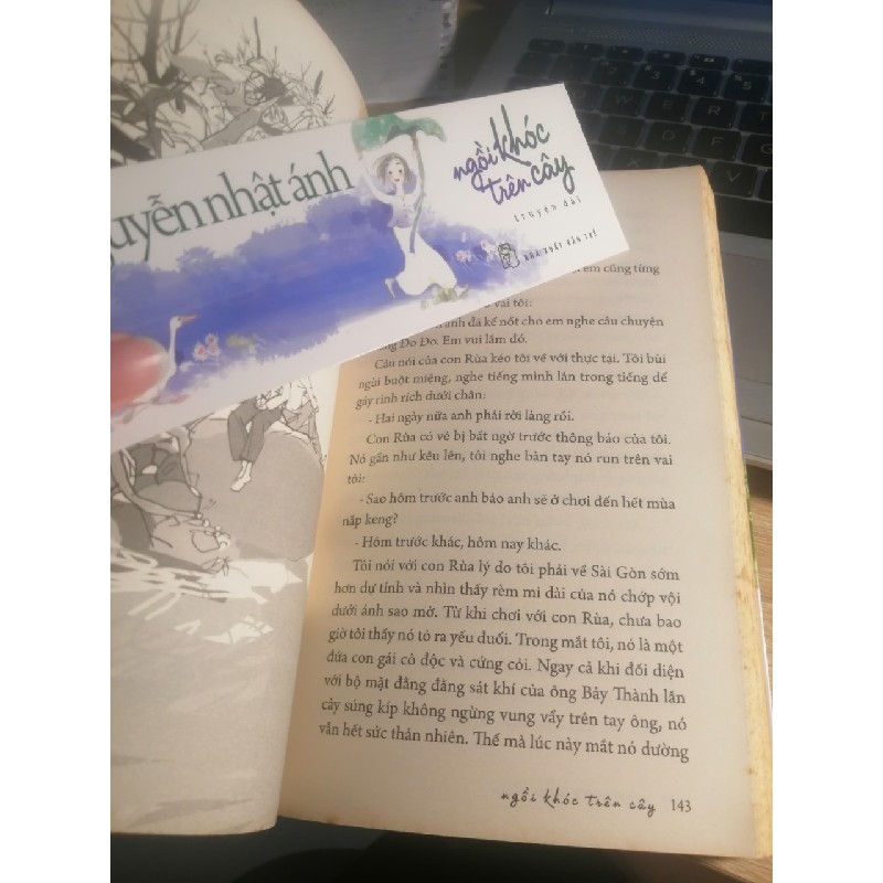 [Truyện dài] Ngồi khóc trên cây - Nguyễn Nhật Ánh, sách như mới, có book mark 25599