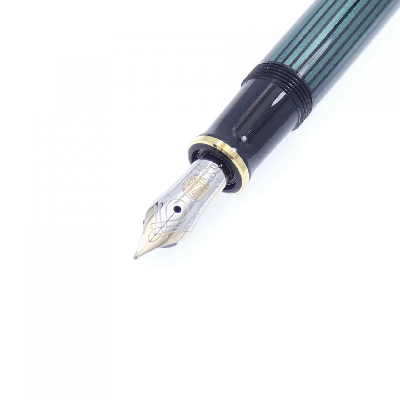 Bút máy Pelikan Souverän M400 sọc xanh - Hàng hiệu chính hãng 880205