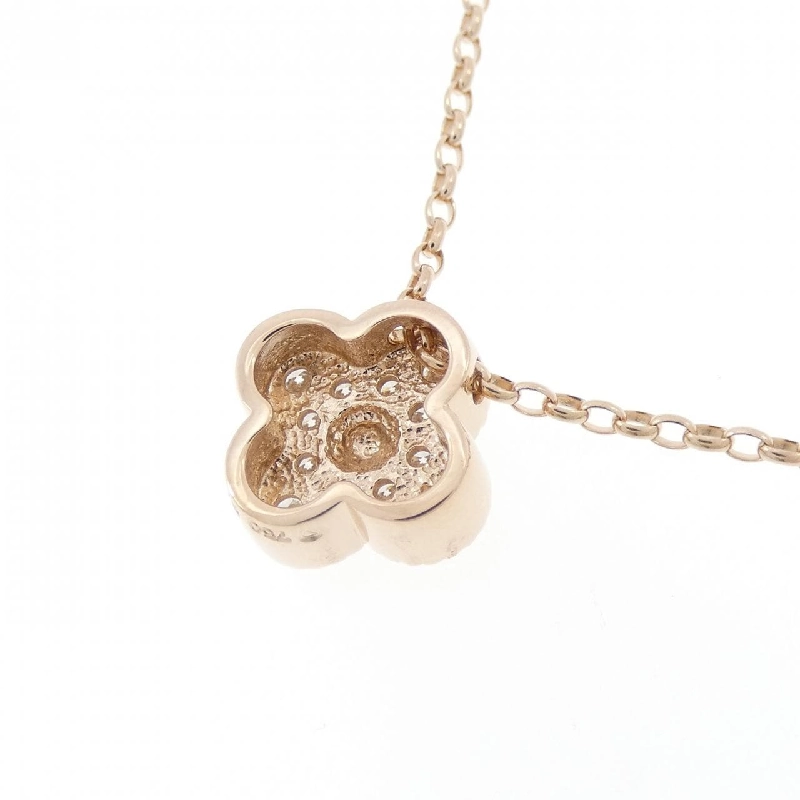 K18PG Hoa Kim Cương Dây Chuyền 0.30CT - Hàng hiệu Chính hãng 862656