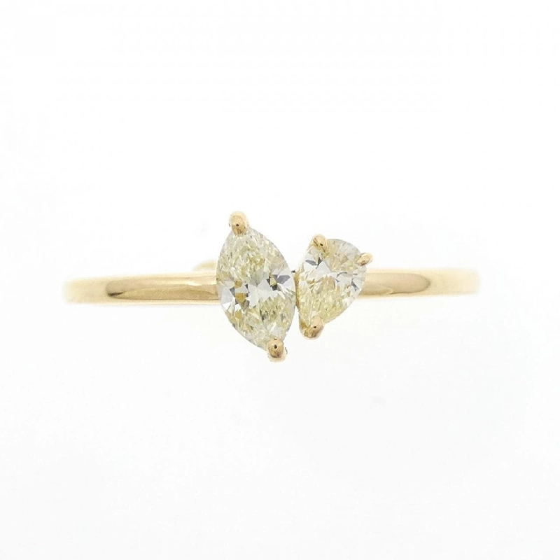 【Sản phẩm mới】Nhẫn kim cương K18YG 0.30CT 672164