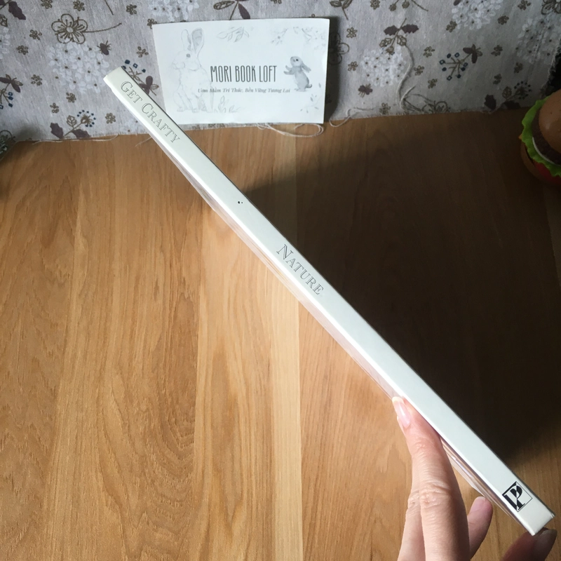 Sách tranh tiếng anh Nature (Get Crafty), Used, Bìa cứng, sách thủ công cho bé 7+ 463582