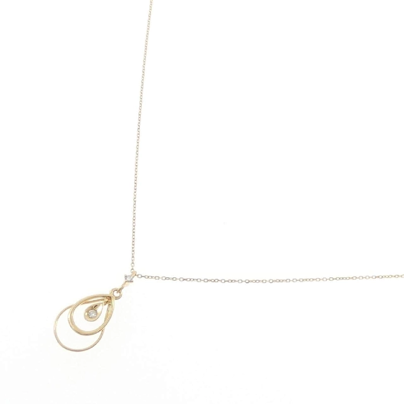 K18YG Dây chuyền kim cương - Hàng hiệu Authentic 859187