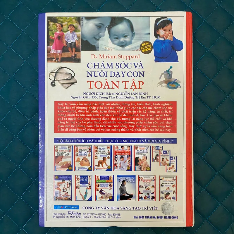 Cẩm Nang Chăm Sóc Và Nuôi Dạy Con Toàn Tập -  Miriam Stoppard#HATRA 673850