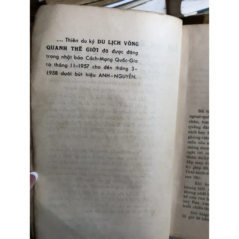 Du lịch vòng quanh thế giới - Nguyễn Hữu Bảng 992575