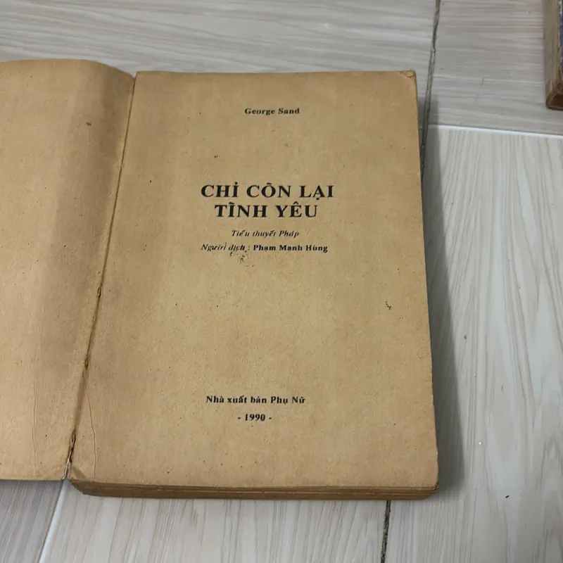 Sách văn học chỉ còn lại Tình Yêu-George đan 754415