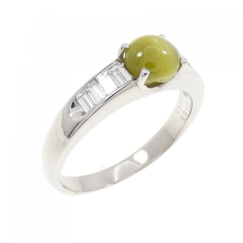 Nhẫn PT900 Chrysoberyl Cat's Eye 1.63CT - Hàng hiệu Chính hãng 850562