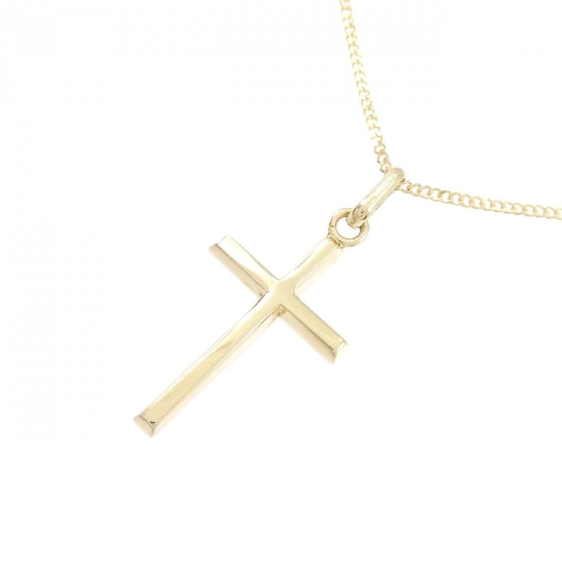 K18YG Dây chuyền hình chữ thập - Hàng hiệu Chính hãng 856537