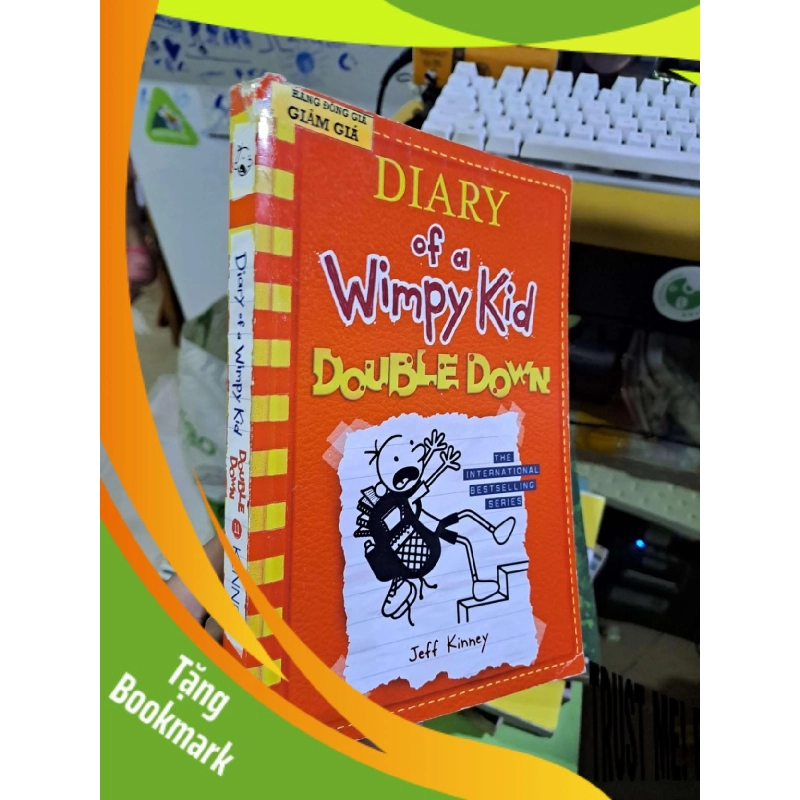 (TẶNG BOOKMARK) Diary of a wimpy kid double down mới 90% ENGLISH BOOKS RBK1809 943024