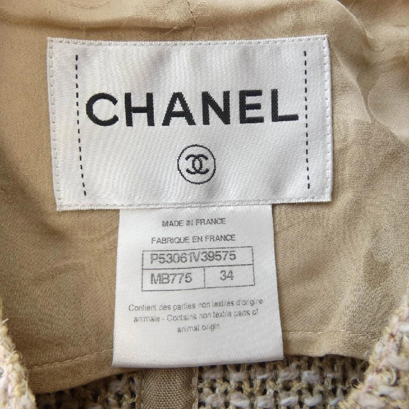 CHANEL P53061V39575 16C Áo khoác không cổ - Hàng hiệu Chính hãng 821220
