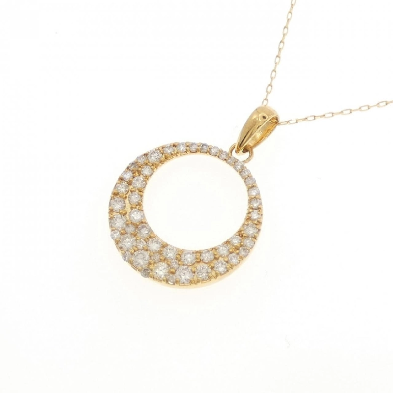 K18YG Dây chuyền kim cương 0.50CT - Hàng hiệu Chính hãng 866909