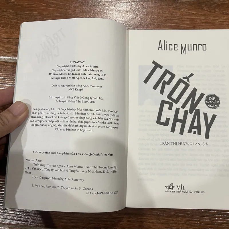 Trốn chạy - Alice Munro (k1) 717354