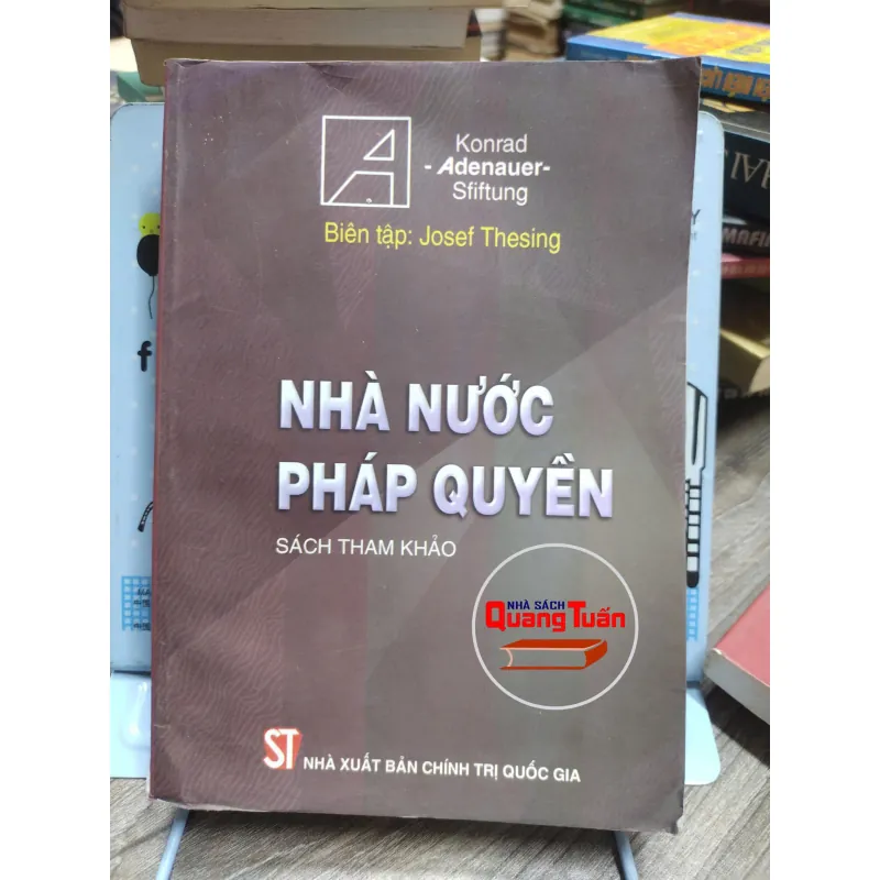 Sách: Nhà nước Pháp Quyền - Tác giả: Josef Thesing (A3) 601379