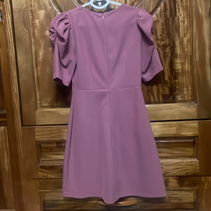 Váy liền thân CChat màu hồng tím ,sz S, mặc 3 lần 727041