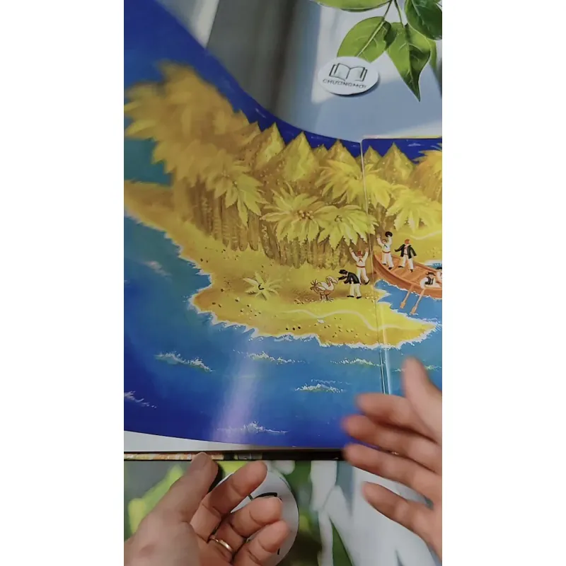 [Tặng nẹp góc] Truyện thiếu nhi Hàn Quốc: Moyamo Anu 36 -  모야모 아누와: 황금 섬을 찾아서 732033