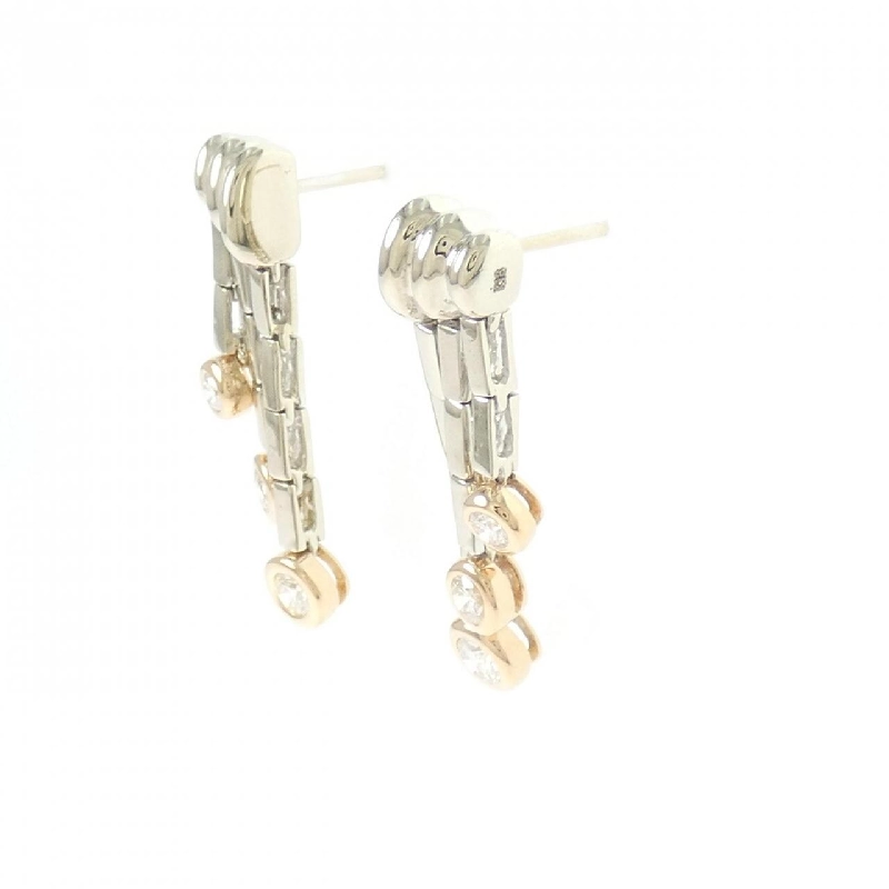 K18WG/K18PG Bông tai kim cương - Hàng hiệu Authentic 868770