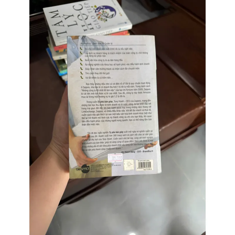 Tỷ Phú Bán Giày – Tony Hsieh- K5 1044341