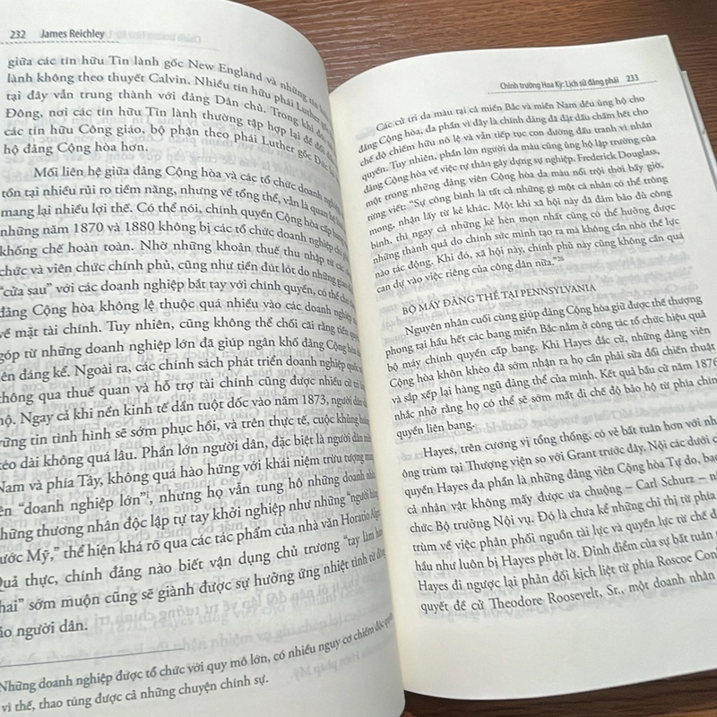 Lịch sử đảng phái Chính trường Hoa Kỳ James Reichley 357606