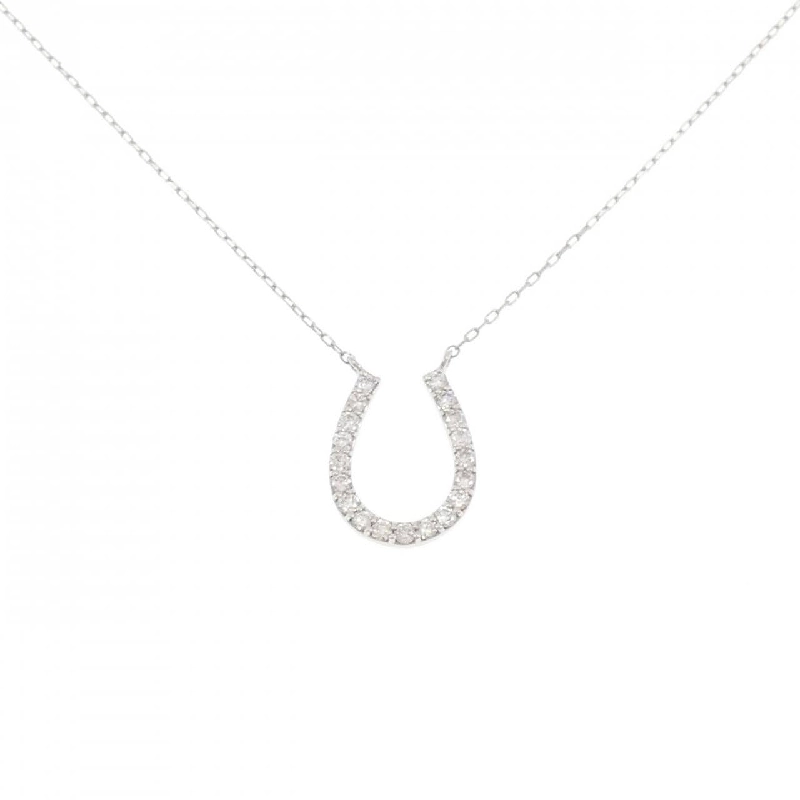 Dây chuyền kim cương hình móng ngựa PT900/PT850 0.20CT - Hàng hiệu Authentic 857870