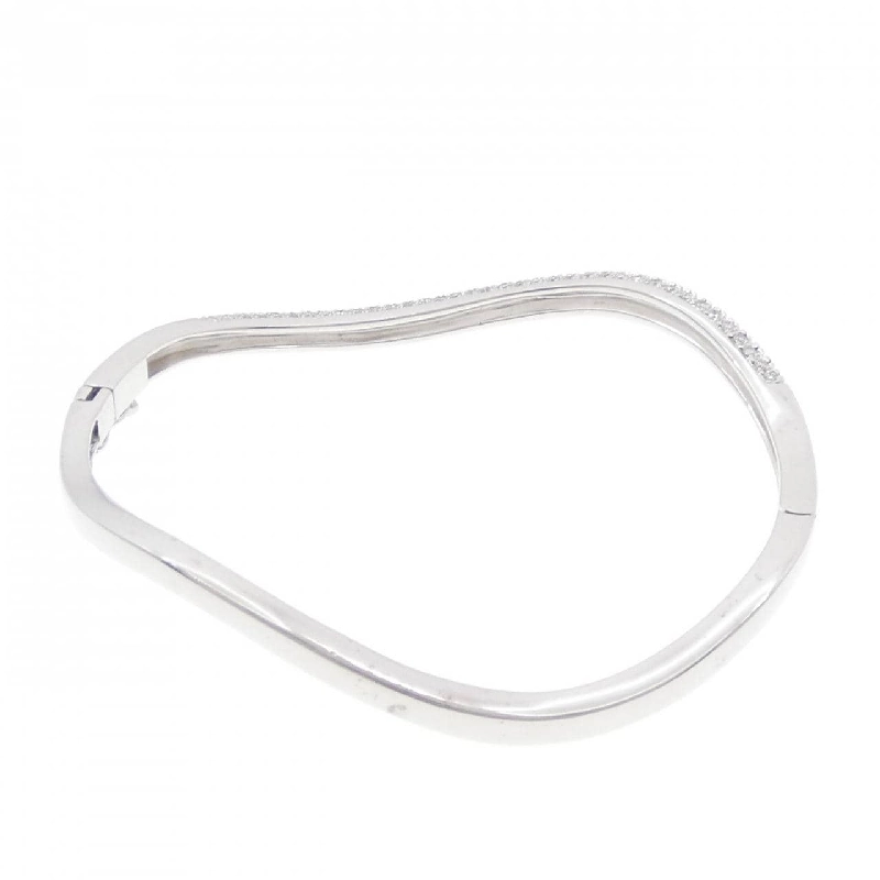 K18WG Vòng tay kim cương 1.15CT - Hàng hiệu Authentic 873703