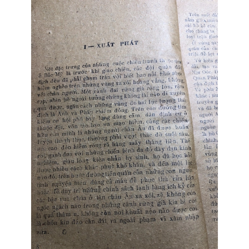Người Môhican cuối cùng tập 1 mới 50% ố nặng rách gáy có dấu mộc và viết nhẹ trang đầu 1987 G. Ph. Cupơ HPB0906 SÁCH VĂN HỌC 914702