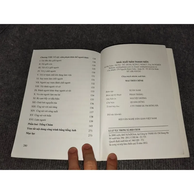 LUẬT TỤC TRONG XÃ HỘI CHĂM 957907