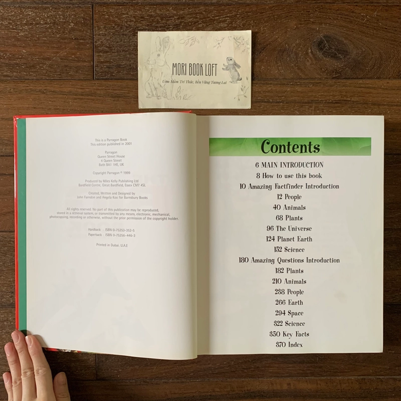 Sách ngoại văn The Big Book of Knowledge, Used, Bìa cứng, Siêu dày 542211