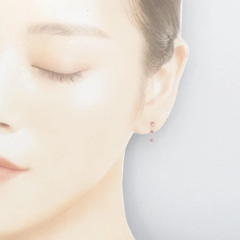 K18YG Tourmaline Bông tai - Hàng hiệu Chính hãng 877253