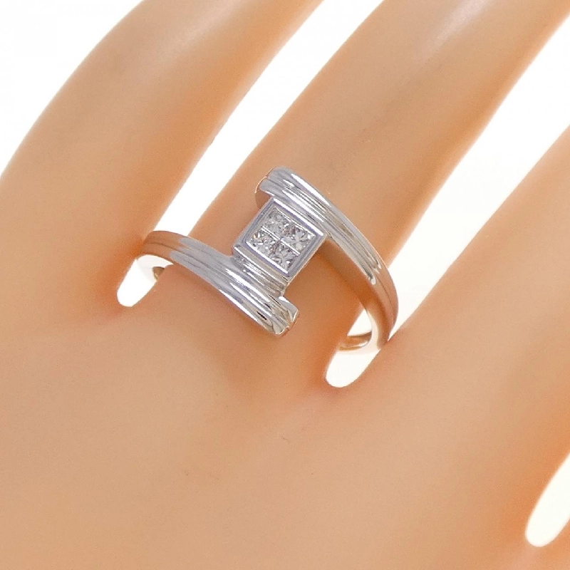 K18WG Nhẫn Kim Cương - Hàng hiệu Chính hãng 847123