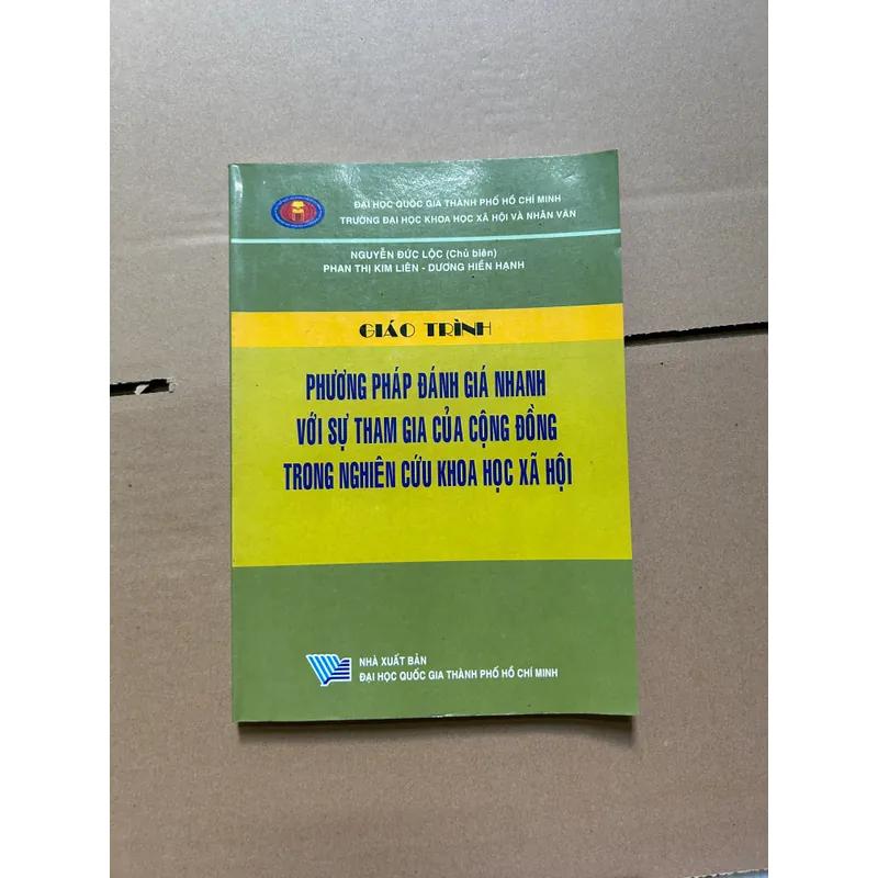 Giáo trình phương pháp đánh giá nhanh với sự tham gia của cộng đồng trong nghiên cứu... 607837