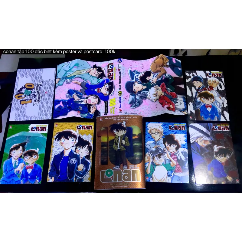 Conan tập đặc biệt kèm poster và postcard 1009647