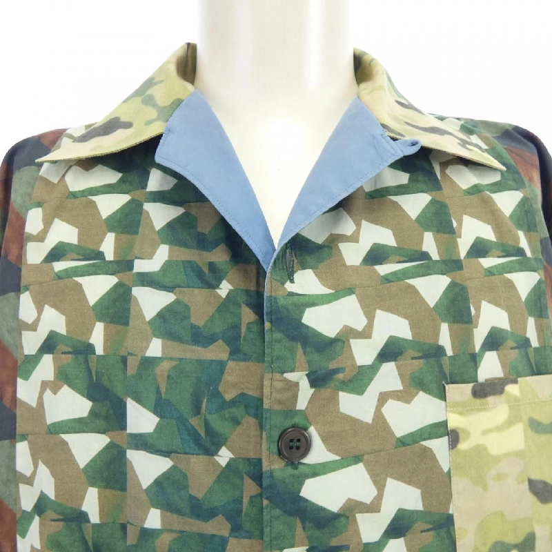 Áo sơ mi ngắn tay PRADA - Hàng hiệu Chính hãng 900863