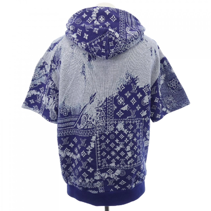 Áo hoodie ngắn tay họa tiết monogram Louis Vuitton HNY28WN31 - Hàng hiệu Authentic 881415