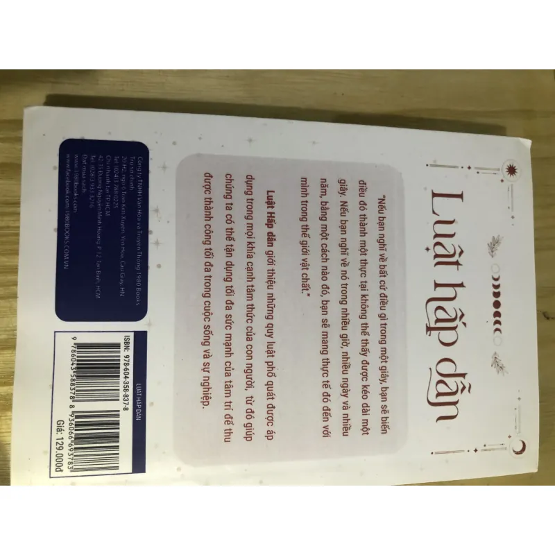 Bộ sách về Luật Hấp Dẫn & Thần số Học - Mở Khoá vận May 1000425