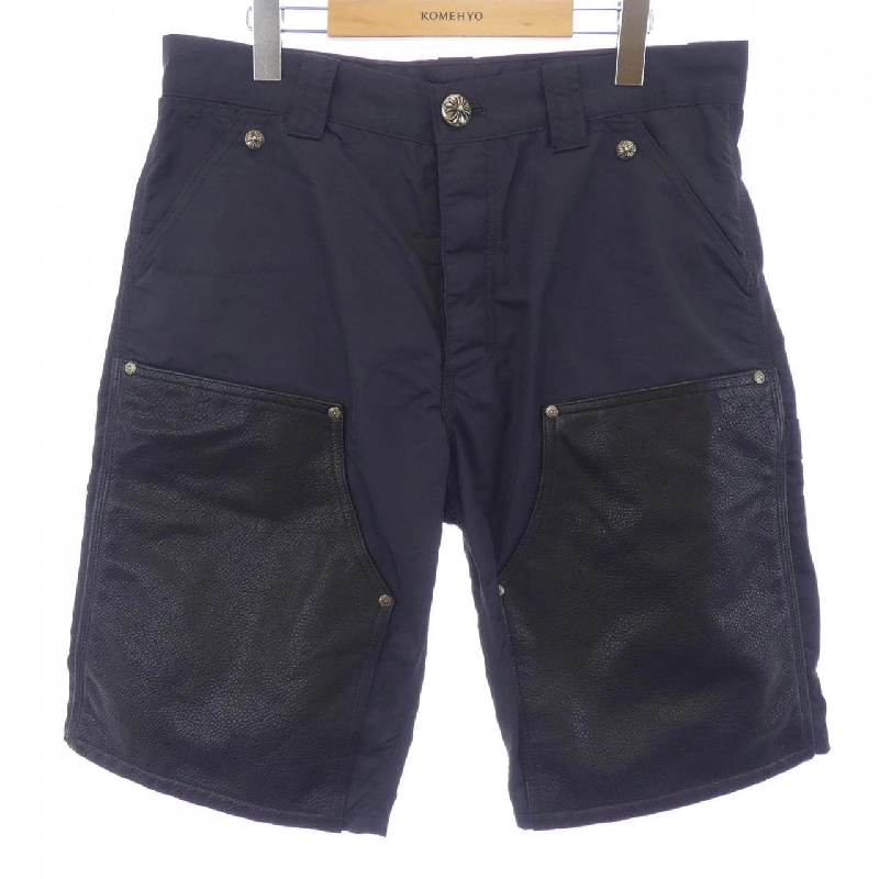 クロムハーツ CHROME HEARTS クロスボール クロスパッチ スクロールラベル 410180071******892 Quần short - Hàng hiệu Authentic 886498