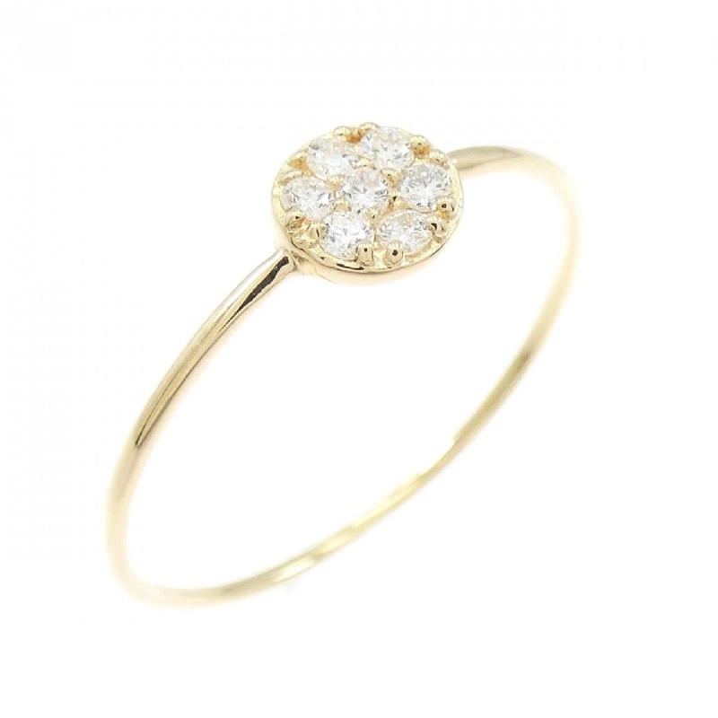 Nhẫn kim cương K18YG 0.10CT - Hàng hiệu Authentic 848192