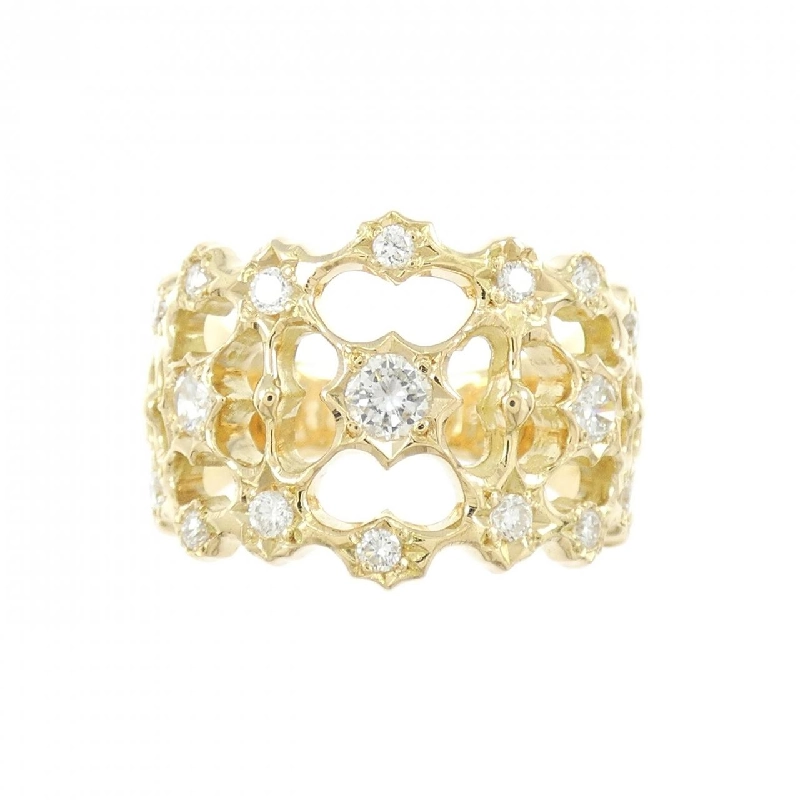 Nhẫn kim cương K18YG 0.50CT 669728