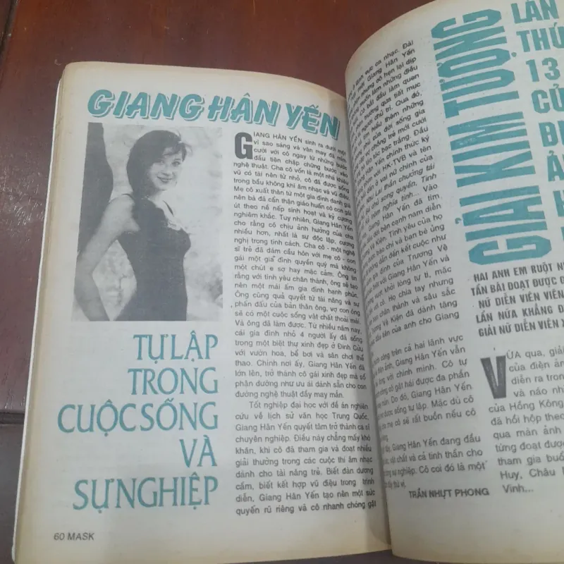 MÀN ẢNH SÂN KHẤU số 363 năm 1994 752235