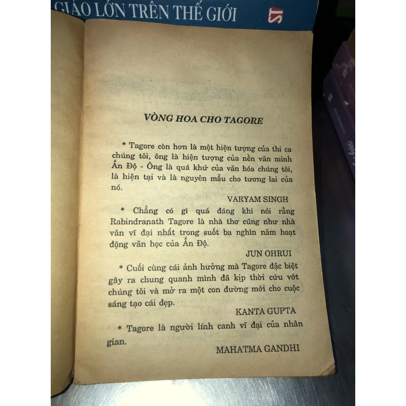 Tagore - Người tình của cuộc đời  975025