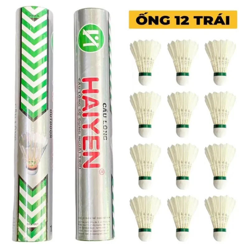 FREESHIP TOÀN QUỐC - ỐNG CẦU LÔNG HẢI YẾN BẠC (LOẠI XỊN) - CHÍNH HÃNG 998536