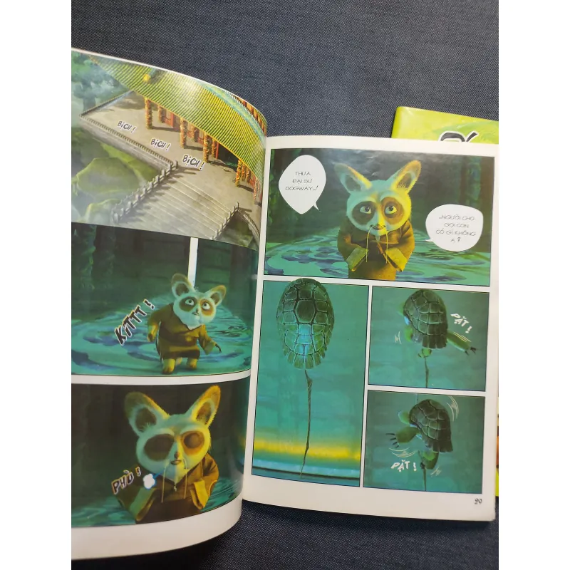 3 CUỐN TRUYỆN TRANH KUNGFU PANDA - GẤU MẬP HỌC VÕ - TẬP 1, 2, 3 931725